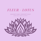 Logo Fleur-Lotus : fleur de lotus mauve